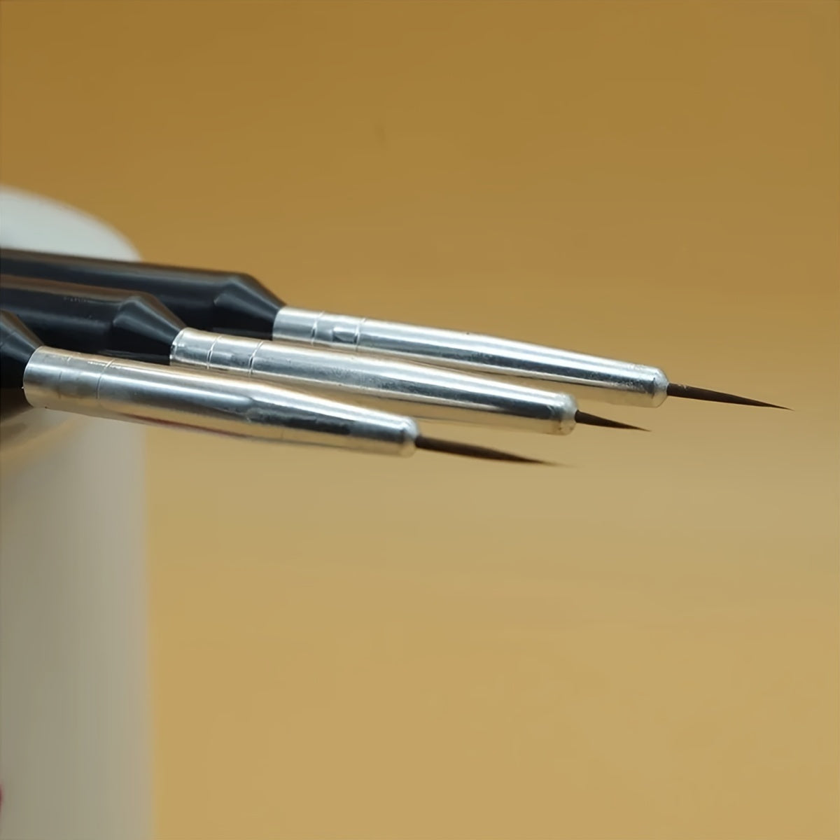 Acrylic Cake Decorating Brushes Set of 3 Food Safe Baking Tools