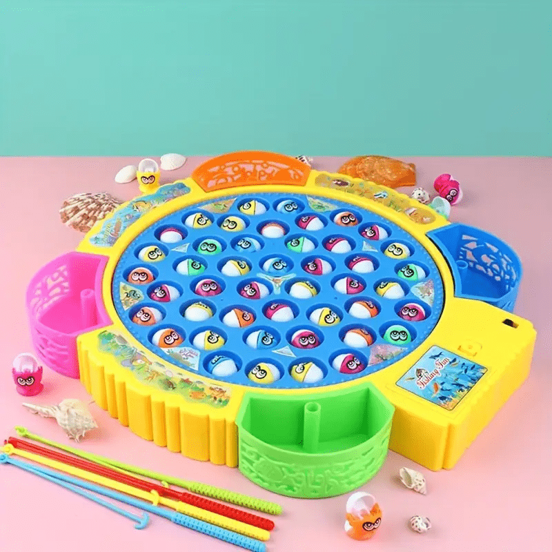 Educational Electric Fishing Toys for Kids 15/24/45 Pieces Suitable for Boys and Girls
