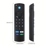 Voice Remote for Smart TV Stick Cube Compatible with Models IR Sensor Battery-Powered Black