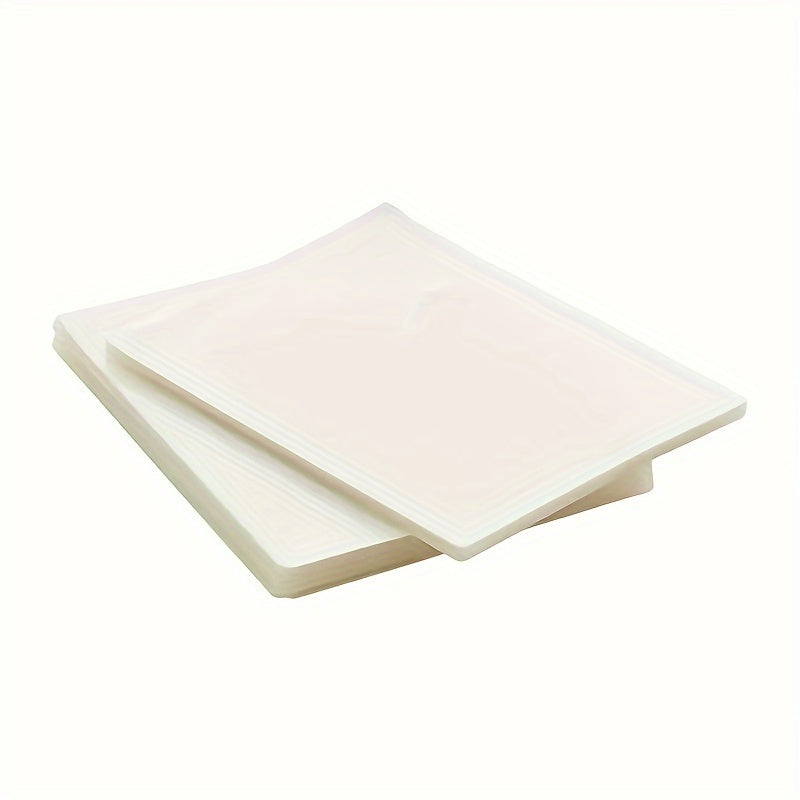 Set of 100 A4 Thermal Composite Film Protective Sheets for Photos and Documents in Color
