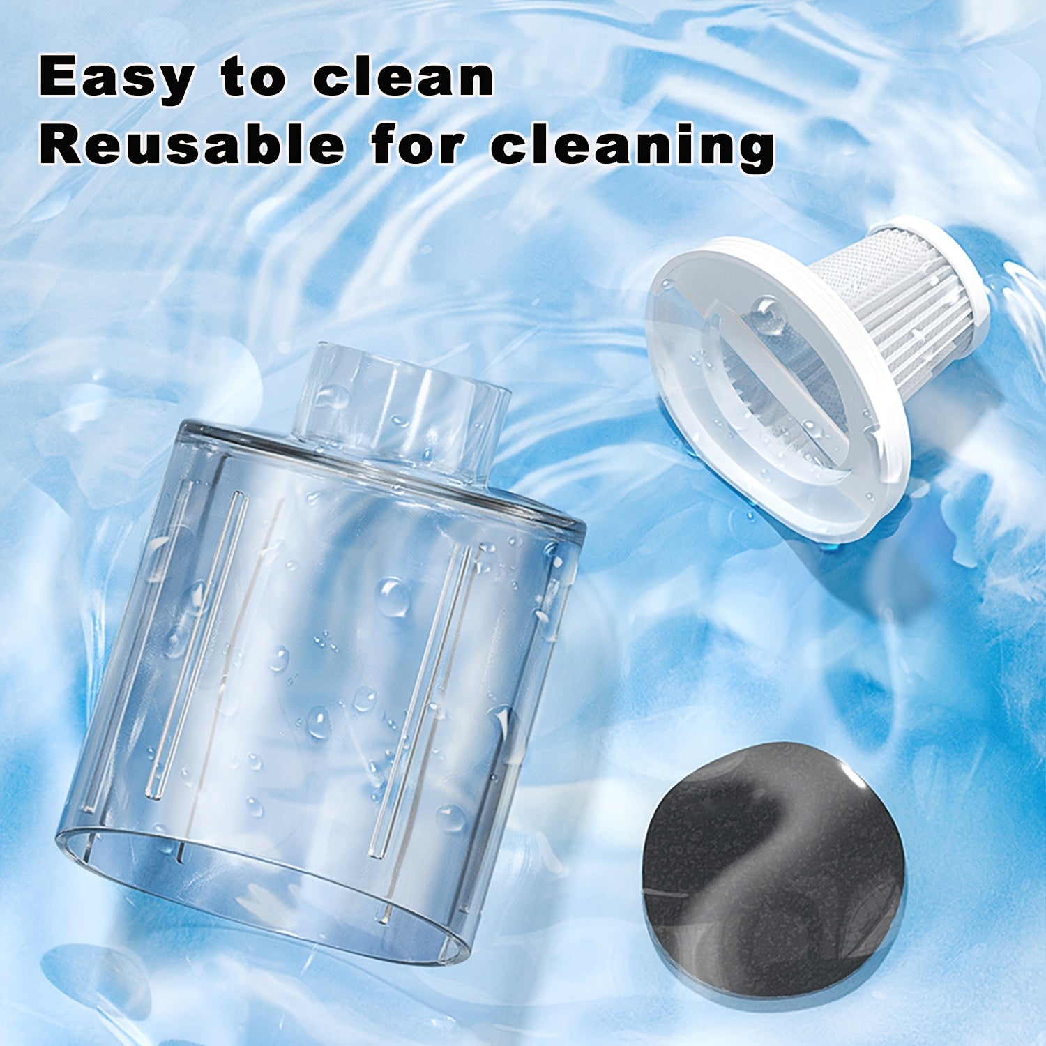 Wireless Handheld Cordless Vacuum Cleaner for Home and Car with Strong Suction