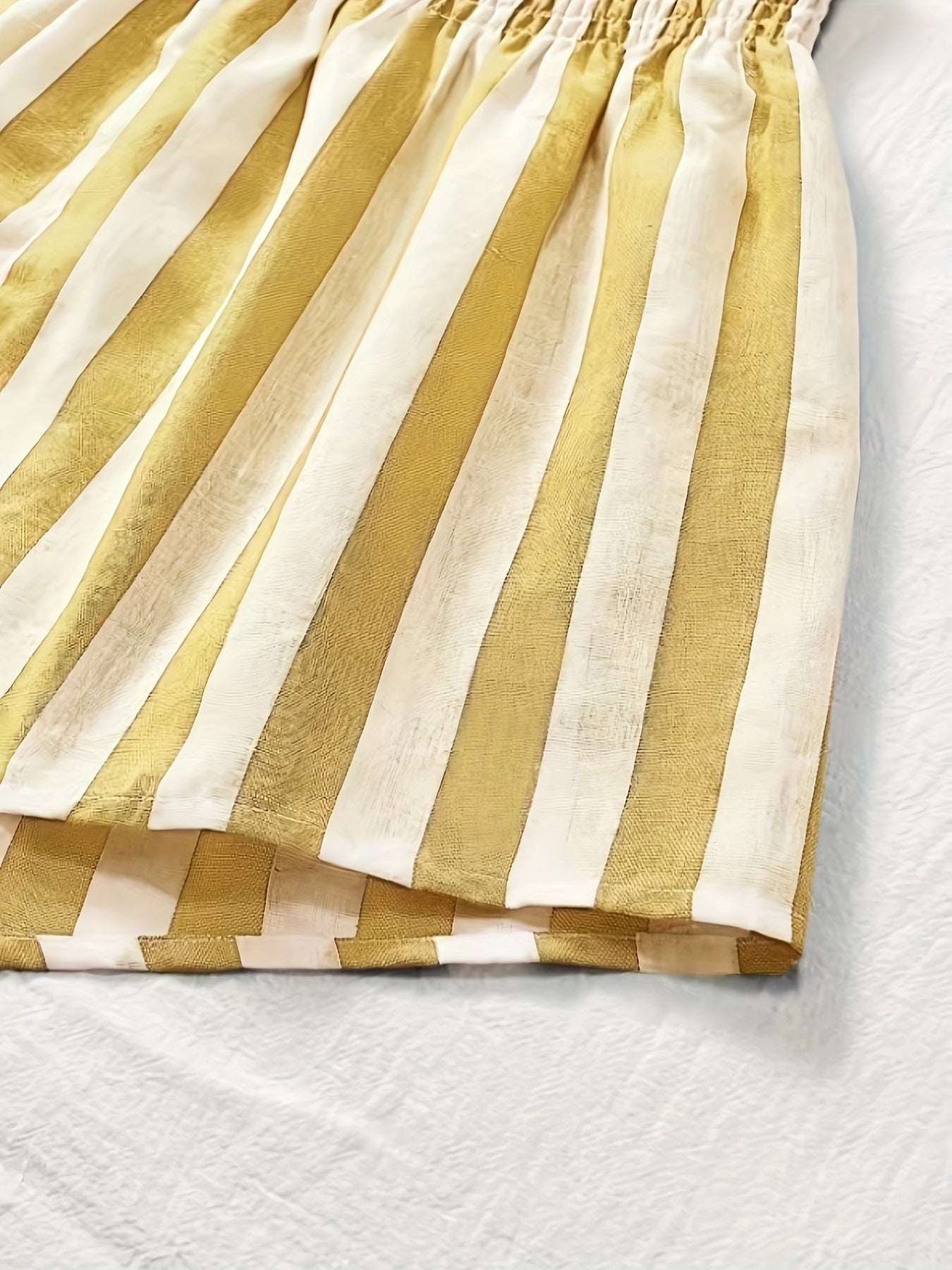 Women's Lightweight Quick-Dry Casual Beach Shorts Elastic Waist Ruching