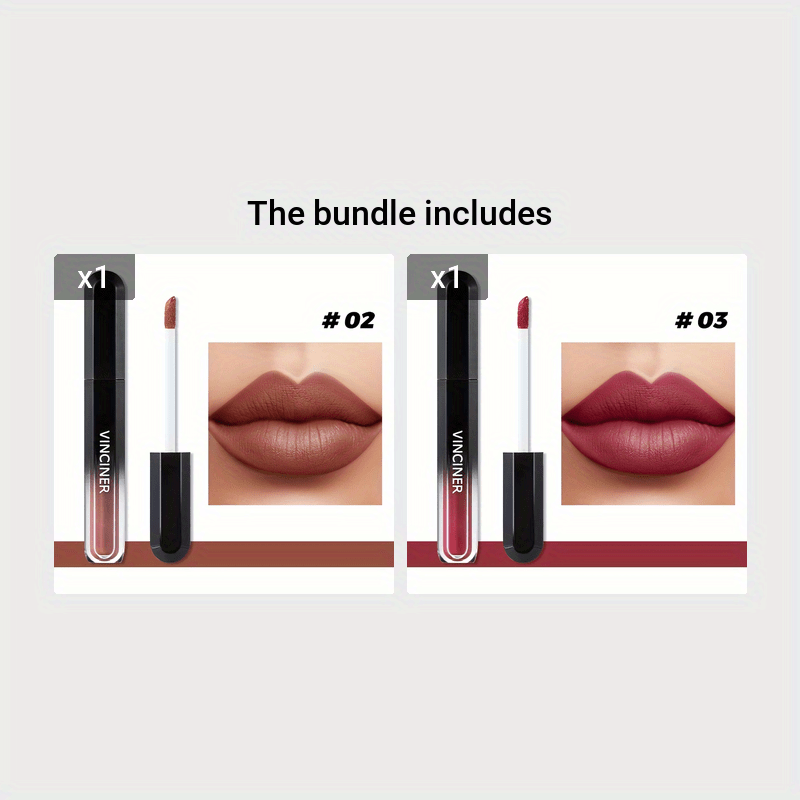 Bálsamo labial mate de terciopelo para mujer, 12 colores, resistente al agua, de larga duración