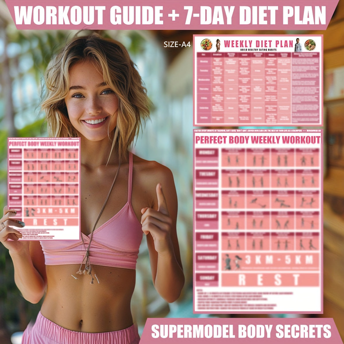 8-chiqishli Yoga Fitness to'plami EVA materialidan tayyorlangan, qarshilik lentlari, sakrash lenti, yoga halqalar va saqlash sumkasi bilan