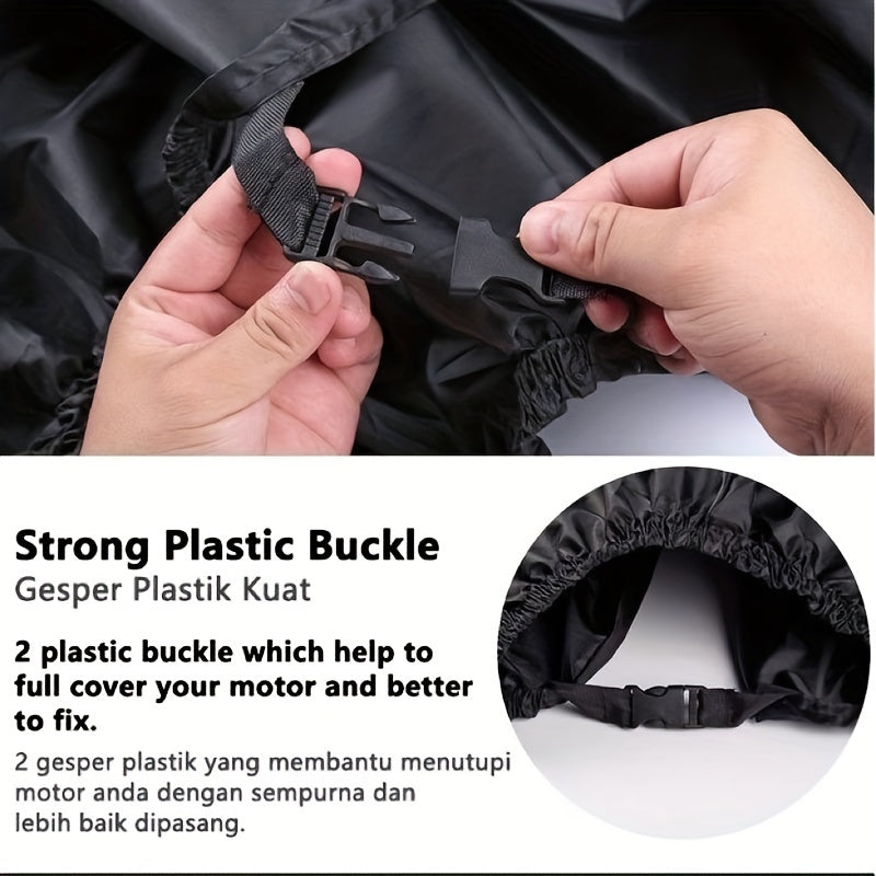 Universal Waterproof Motorcycle Cover All Seasons Durable Outdoor Sun Protection