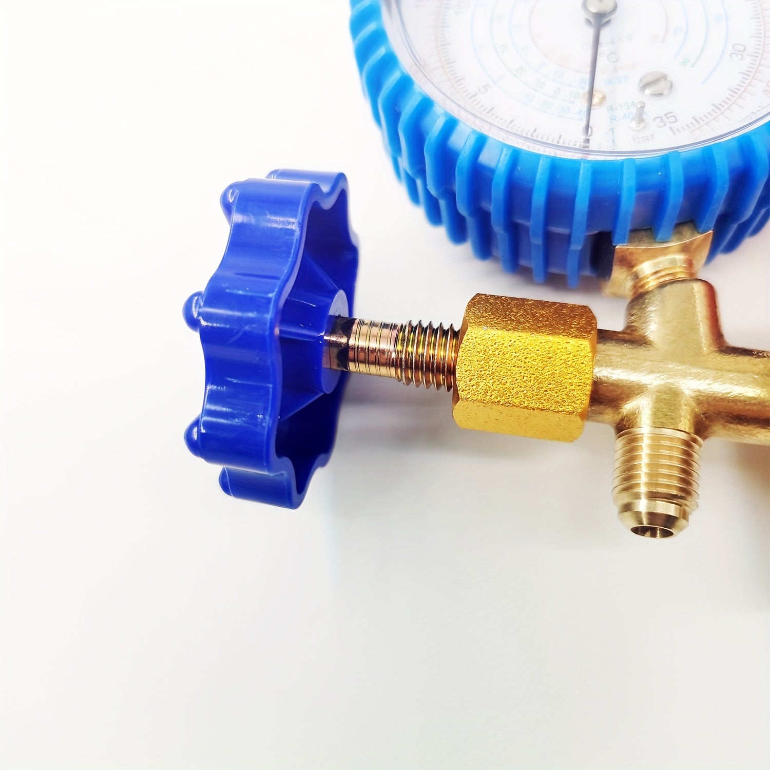 HVAC Refrigeration Manifold Gauge Set with Hoses for R410A R22 R134A