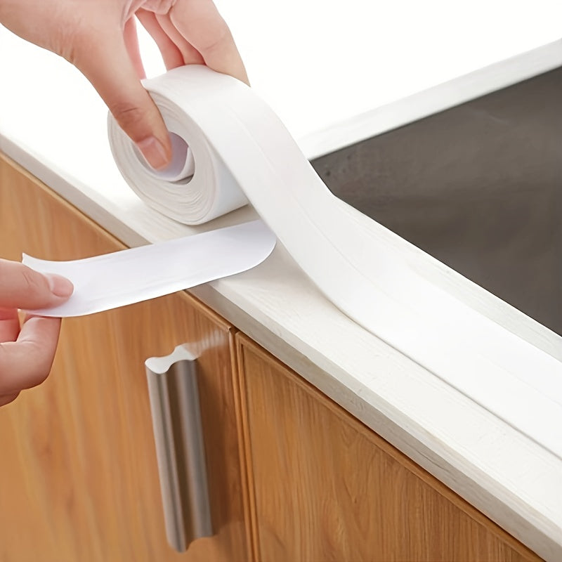 Ultra-Adhesive Caulk Tape for Sink and Bathtub Sealing Waterproof Gap Filler Easy to Apply