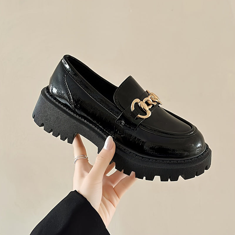 Women's Loafers Faux Cover Slip-On Thick Sole Breathable Mesh All Seasons