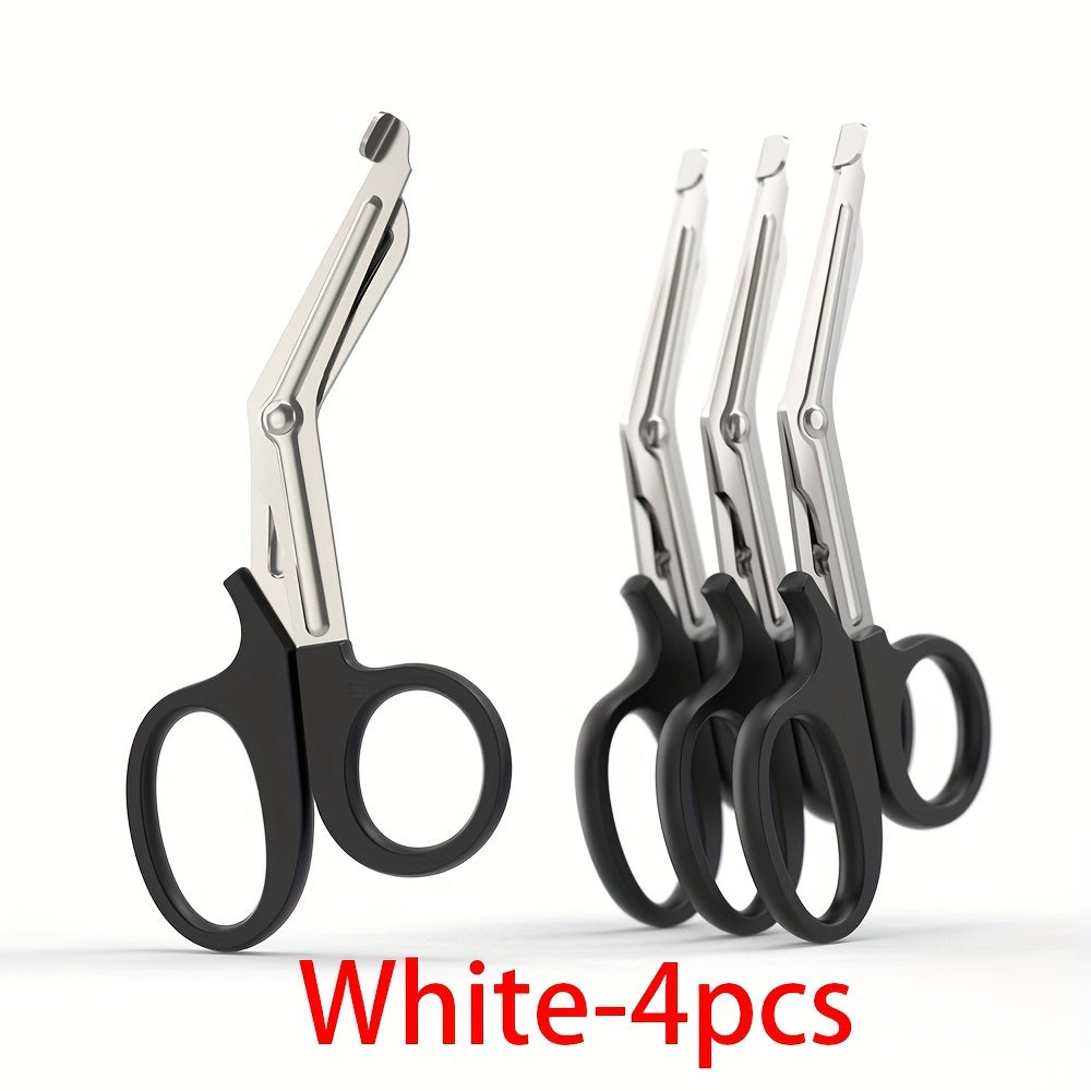 4-Piece 6-Inch Titanium Scissors Non-Stick Durable Blades for Medical Professionals