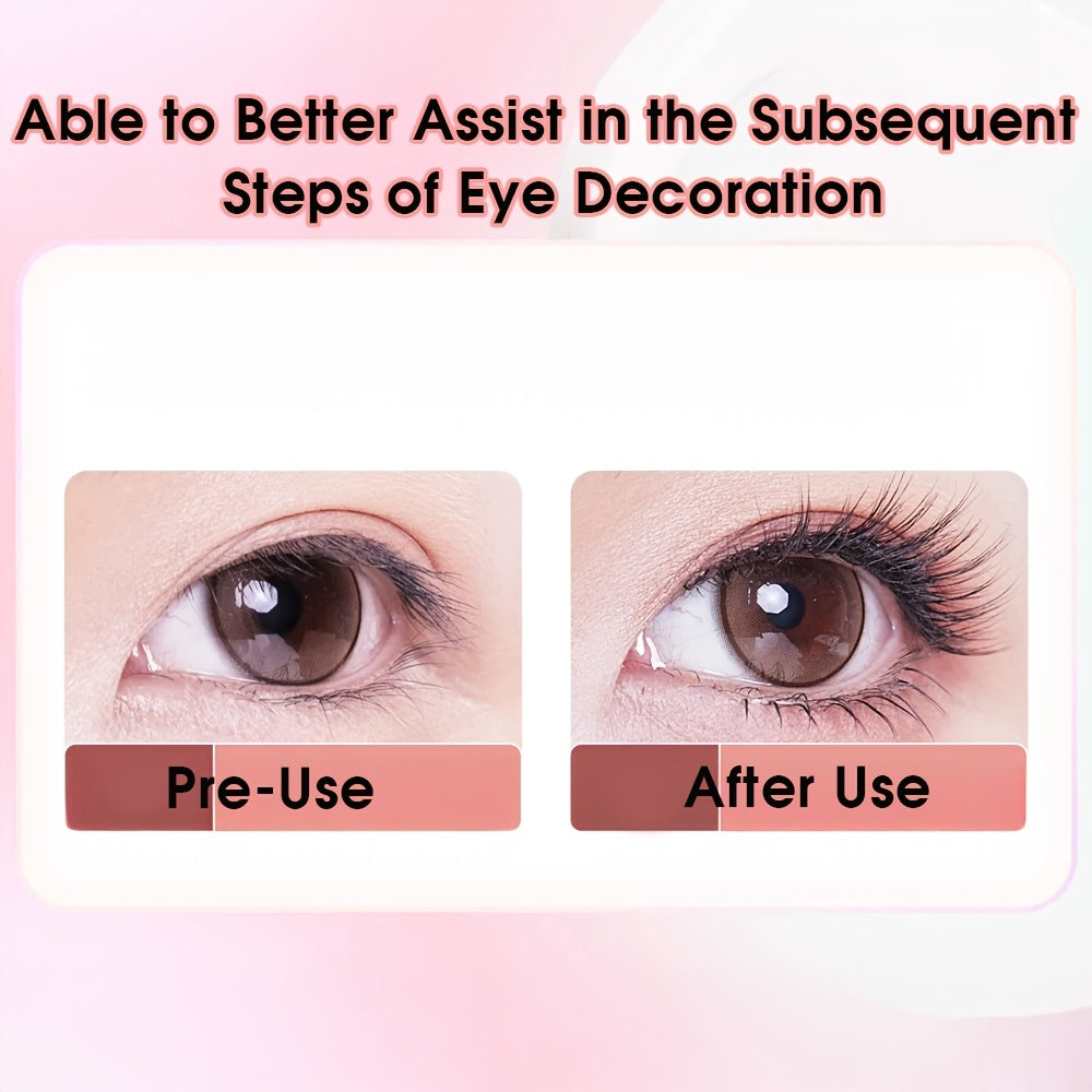 rizador de pestañas calefactable recargable con control de temperatura de 3 velocidades rosa