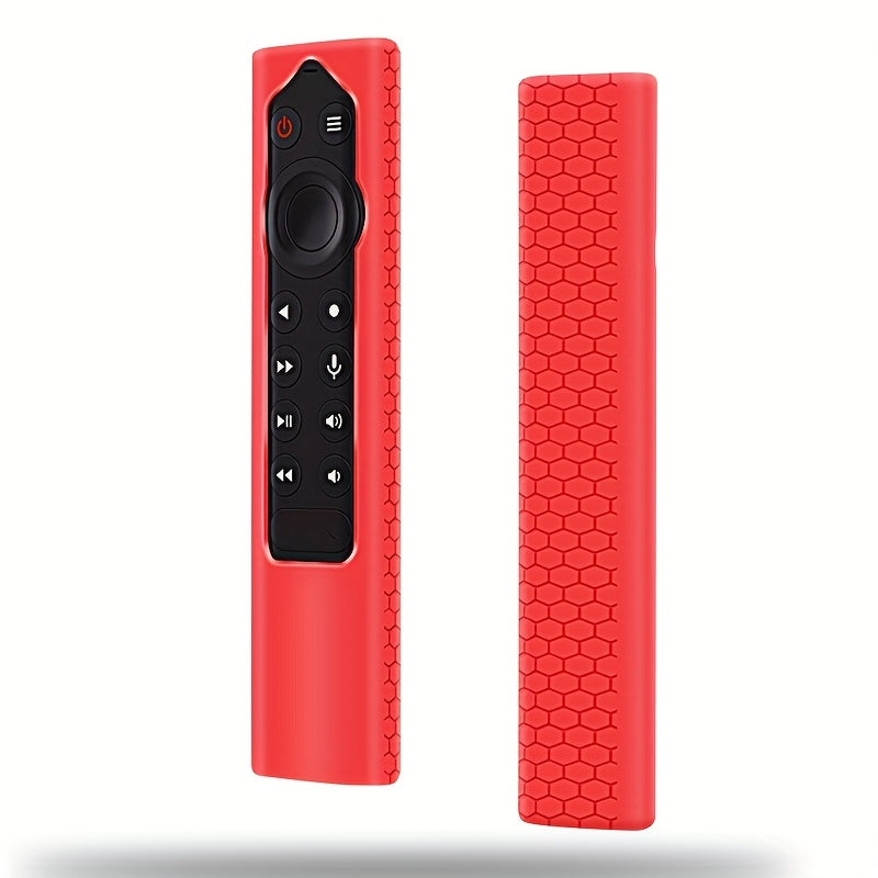 Funda de silicona para control remoto de Android TV, funda protectora a prueba de golpes y anti-caídas