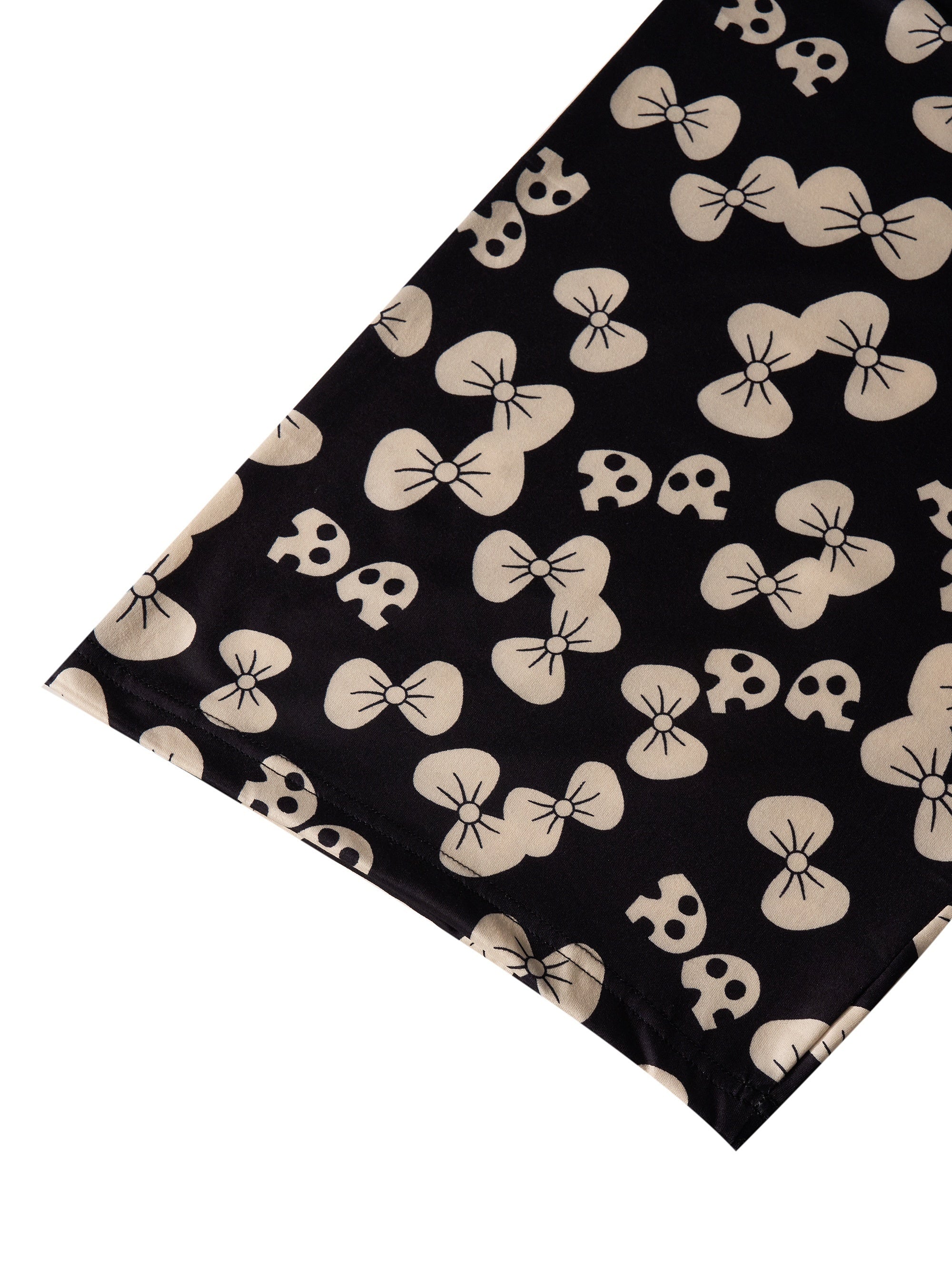 3 dona Ayollar uchun Katta O'lchamdagi Boho Kelebek Printli Capri Shimlari, Tasodifiy Uxlash Kiyimlari uchun, Kamon Bezakli Elastik Bel