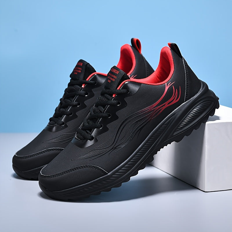 Men's Waterproof Sports Shoes for Outdoor Running Fall Winter Slip-Resistant Durable