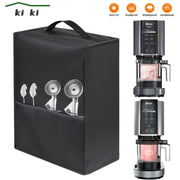 Muzqaymoq tayyorlash mashinasi qoplami, suv o'tkazmaydigan Oxford mato, yon cho'ntak bilan, NC301 NC299 uchun, qora va kulrang