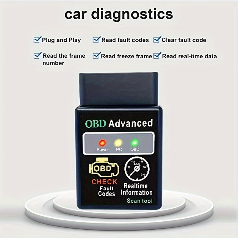 Mini OBD2 Bluetooth Diagnostic Scanner Car Diagnostic Tool for Vehicles