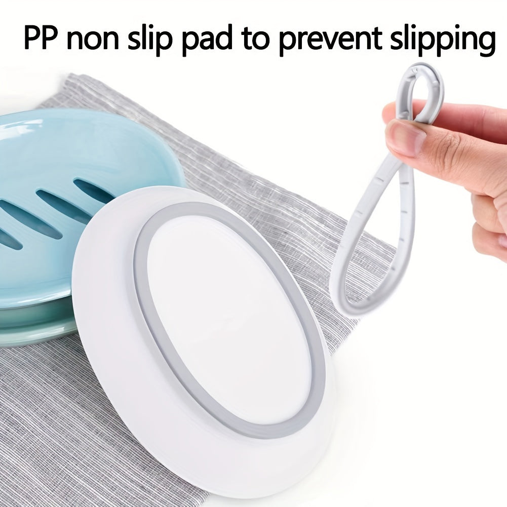 Double Layers Soap Saver for Kitchen and Bathroom Durable Plastic Storage Organizer