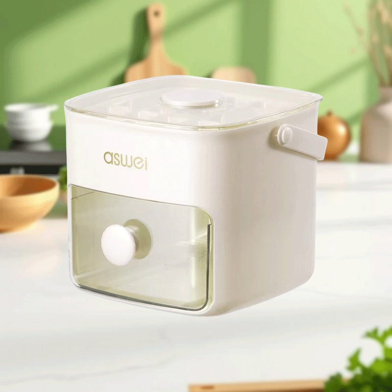 Bandeja de cubitos de hielo de grado alimentario de gran capacidad para congelador o refrigerador