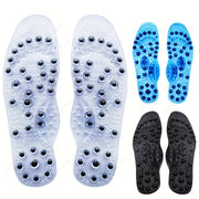 Unisex Magnetic Shoe Insoles with Massage Points for Comfortable Walks