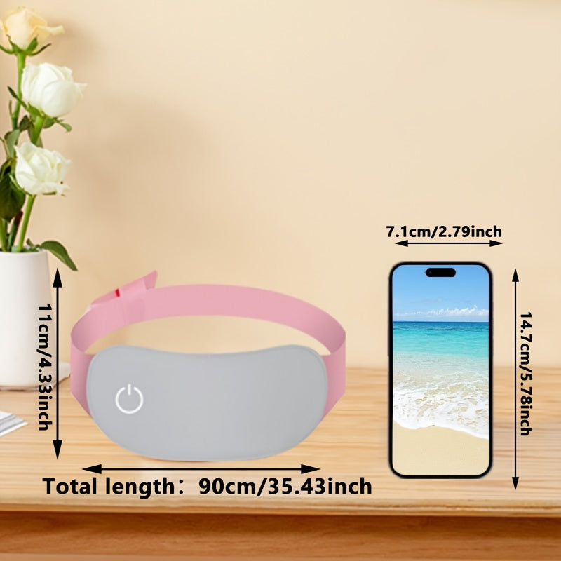 1 dona USB quvvatlangan Issiq Saroy Isitish Kengashi, dismenoreya uchun mos, ≤36V ishlash voltaji, menstruatsiya va kundalik issiqlik, birinchi dan uchinchi gear, sehrli qorin va qorin issiq siqish kulrang rangda