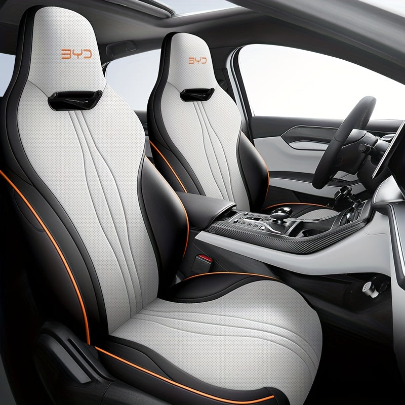 Luxury 5-Seater Car Seat Covers Full-Wrap All-Season Automotive Protector