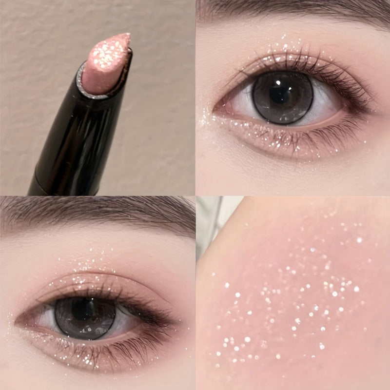 Glitter Eyeliner Pencil with Rhinestones and Multiple Colors for Eyeshadow