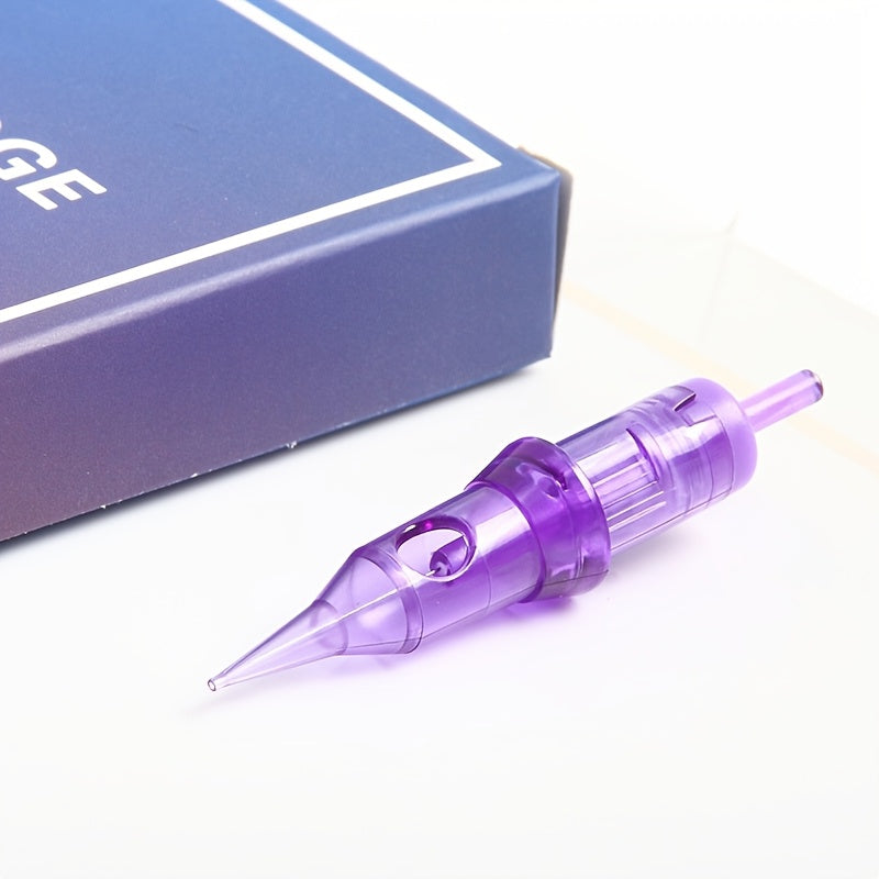 10pcs Tattoo Needle Cartridges 1RL Microblading PMU Scalp Lip Eyebrow