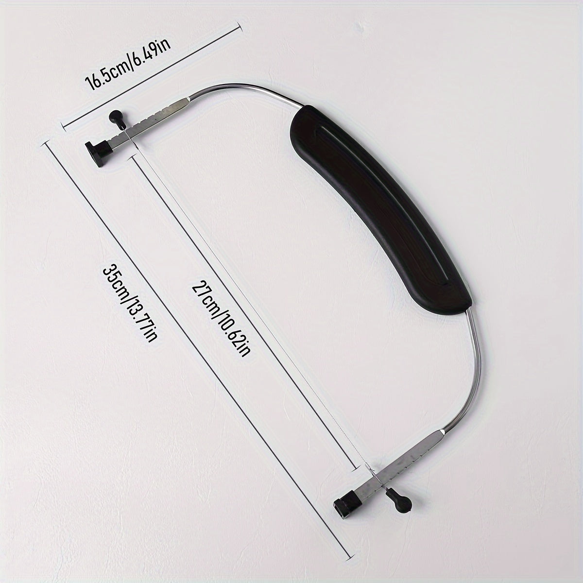 Adjustable Cake Slicer with Stainless Steel Blade for Home and Professional Baking