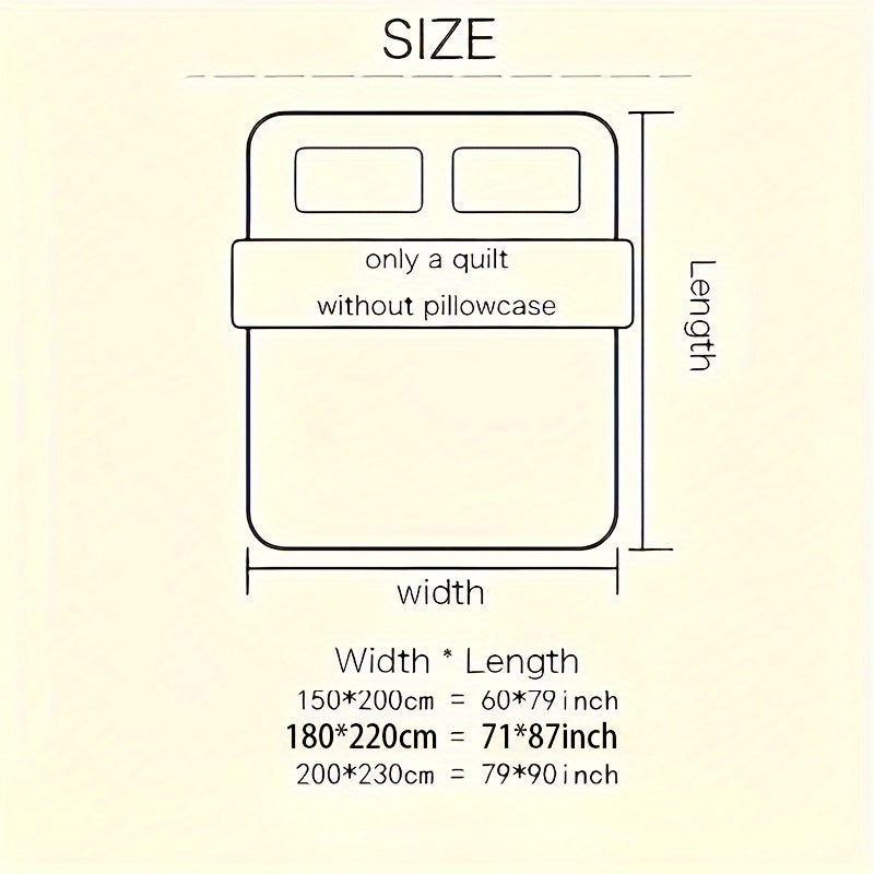 Summer Cooling Quilt Lightweight Breathable Blanket for Bedroom Dorm Rooms