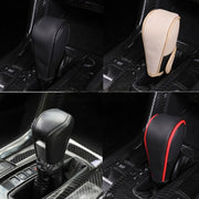 Universal PU teri avtomobil g'ildirakni uzatish uchun qopqog'i, qo'l tormozining yostiqchasi, avtomobil ichki bezaklari