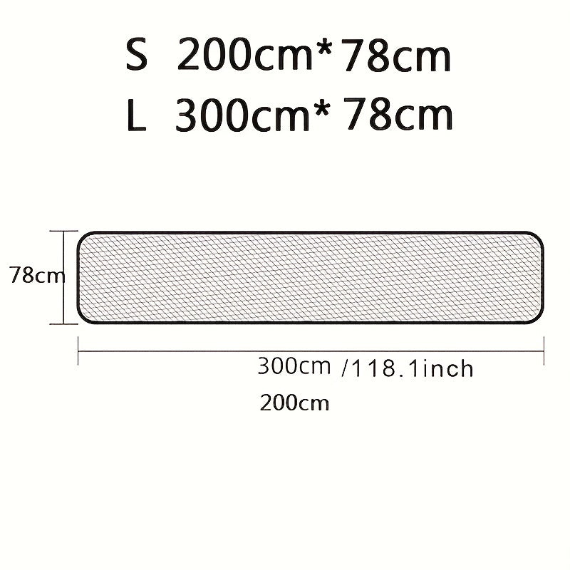 Durable Mesh Stair Railing Guard for Balcony and Stairs Safety in 200cm or 300cm Size