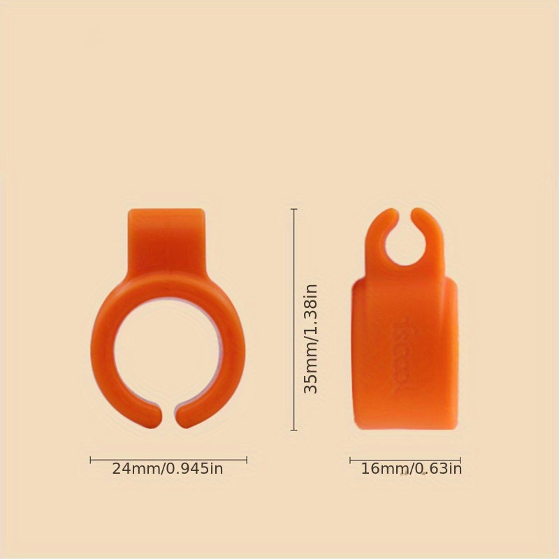 Unisex Silicone Cigarette Holder Ring Smoke Stain Prevention Accessory