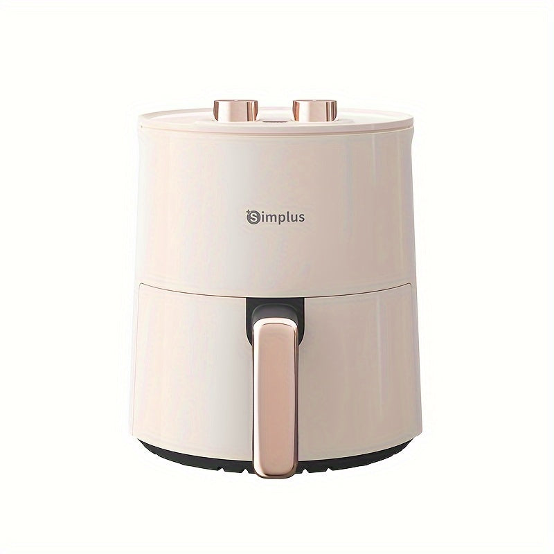 Simplus Mechanical Air Fryer 007 - 3.5L, 1350W, Tez Isitish, 360-daraja Havo Aylanishi, Quvvatni O'chirish Xotirasi, Yevropa Standartli Plug