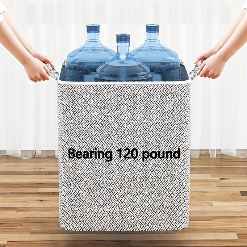 Large Clothes and Quilt Storage Box Dustproof Moistureproof Organizer Bag for Moving and Packing