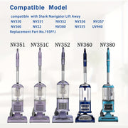 Запасные части для замены шланга HomeTimes, совместимые с моделями Shark Navigator Lift-Away NV350, NV351, NV352, NV356E, NV356, NV357, NV360, UV440. Прочный пластиковый насадка для пола