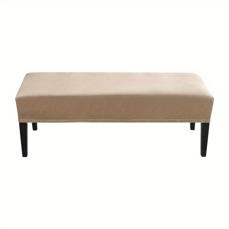 Washable Removable Stretch Bench Cover for Spills and Stains Protection