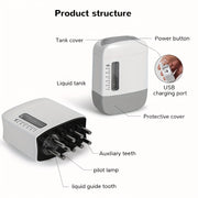 Mini titraydigan bosh massaj tarozi, dam olish uchun aylanadigan to'p bilan, qayta zaryadlanadigan litiy batareyasi bilan portativ soch parvarishlash vositasi. Sochni detoks qilish uchun ideal 14-fevral sovg'asi.