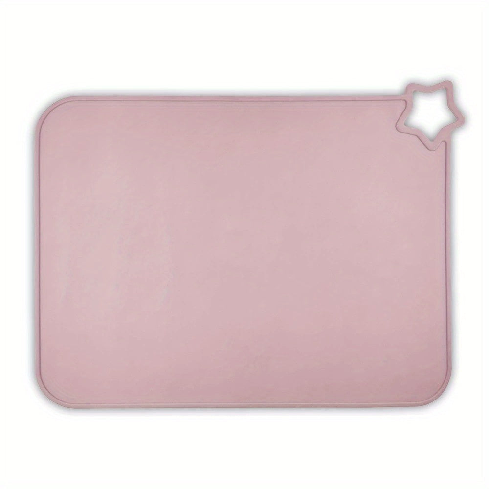 Individual de silicona para cocina, impermeable, resistente al aceite, fácil de limpiar, resistente al calor