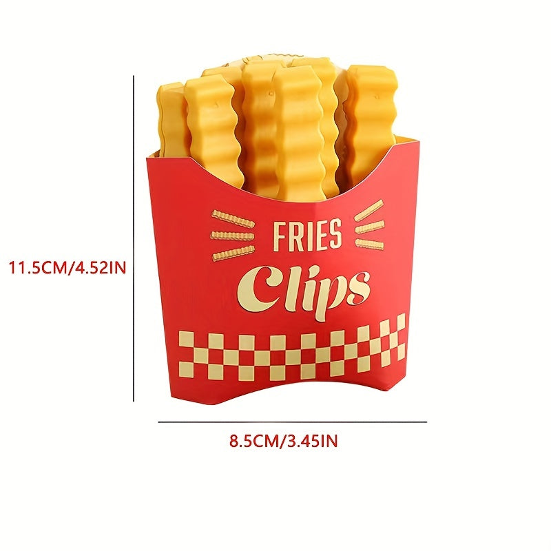 Set of 2 4 12 Moisture-Proof French Fries Sealing Clips Storage Box Kitchen Accessories