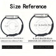 Silicone Sport Watch Bands for iWatch 38mm-49mm Waterproof Fitness Wristbands