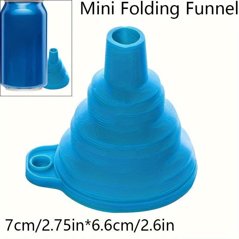 Silicone Collapsible Funnel Multi-Functional Portable Kitchen Filter