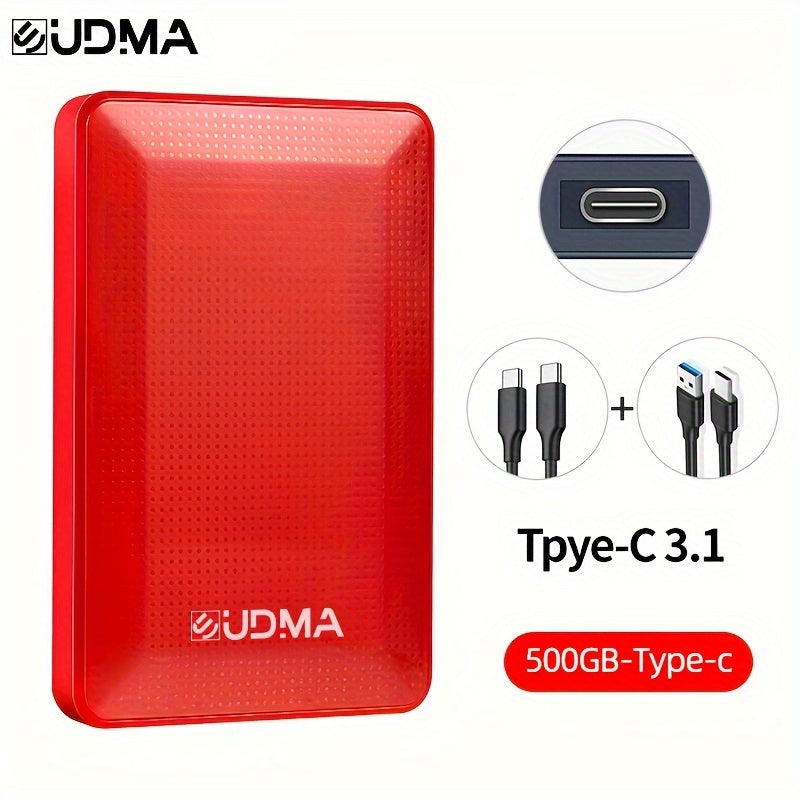 1TB Portable External Hard Drive USB 3.0 2.5 Inch for Storage Media Files