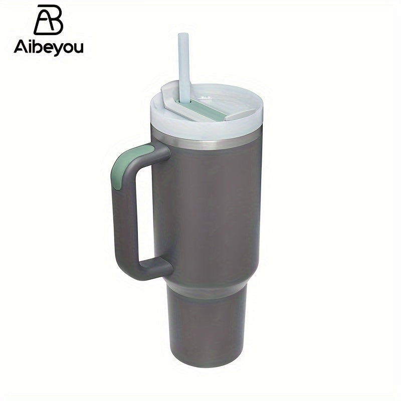 Insulated Stainless Steel Travel Mug 30oz Double-Layer Leak-Proof Hot Cold