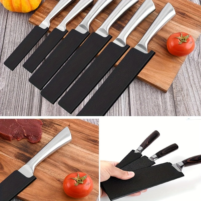 Set of 5 Universal Knife Edge Protectors Waterproof Non-BPA Felt Lining
