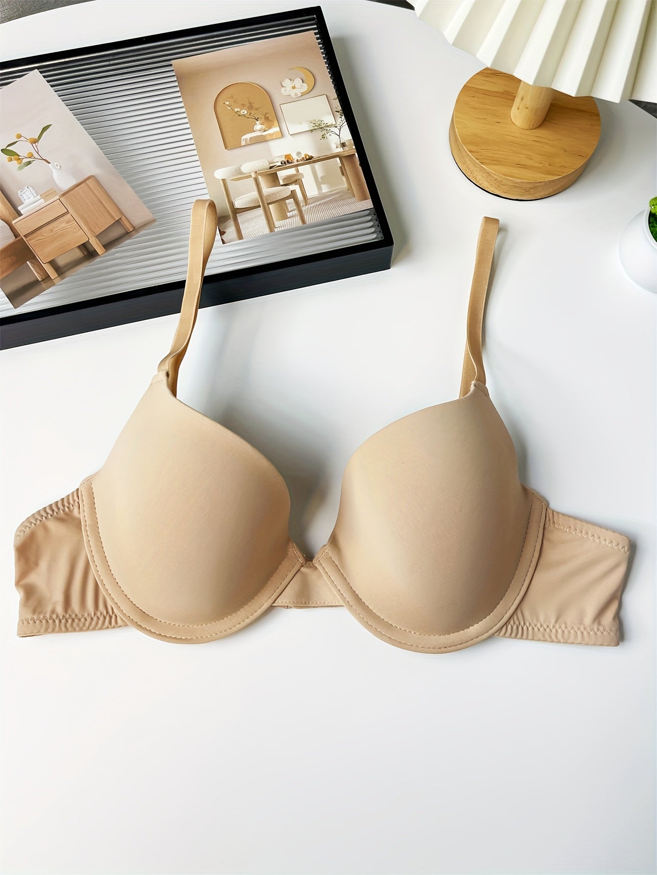 Ayollar uchun uzluksiz kesilgan belbog'li sutkalik, jozibali va qulay ko'taruvchi ichki kiyim