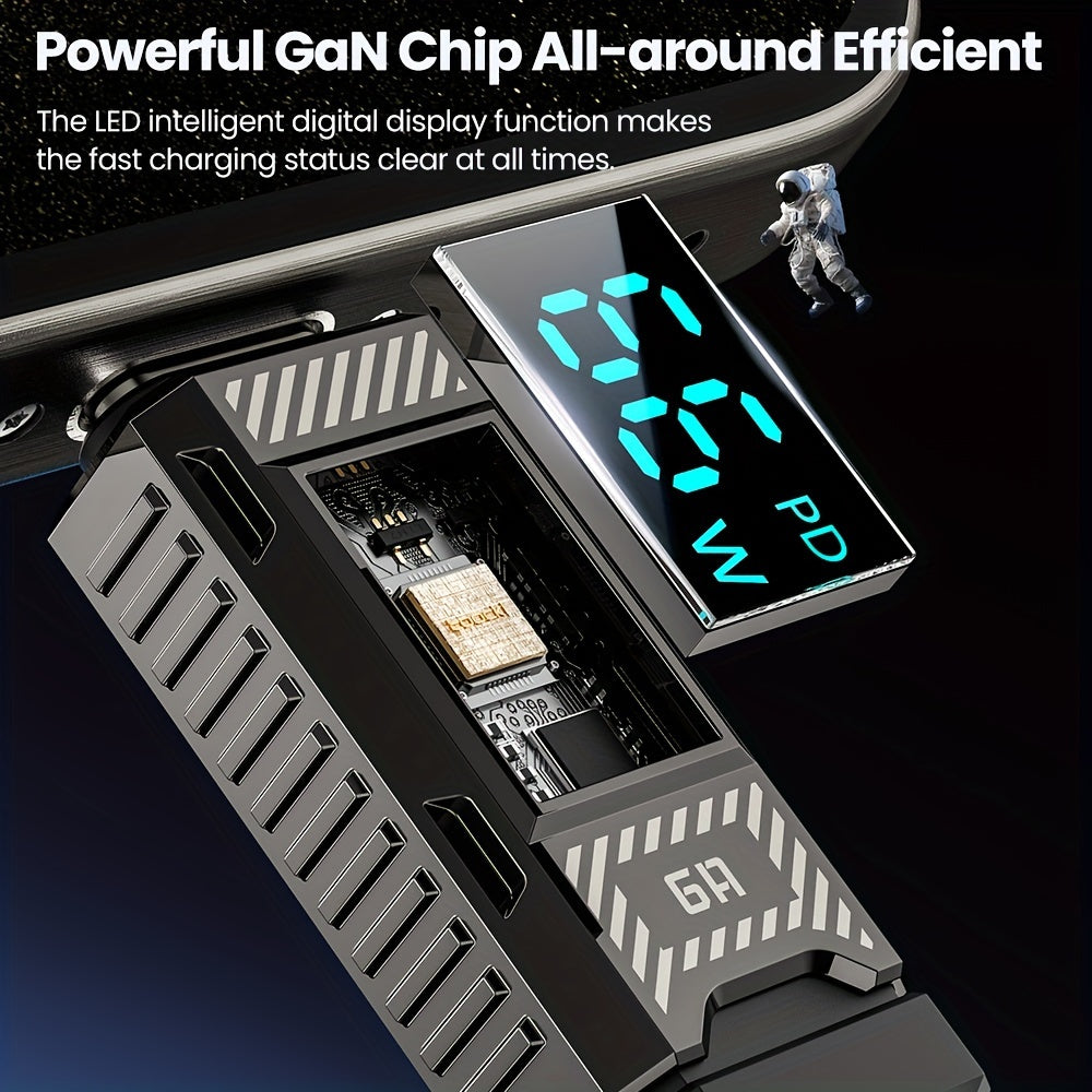 USB-C Fast Charging Cable 66W 40W 22.5W Nylon Flat Matte Data Transfer