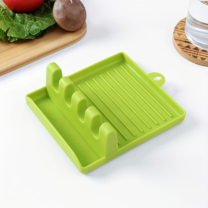 Estante de almacenamiento para cocina con soporte para utensilios y organizador de pared