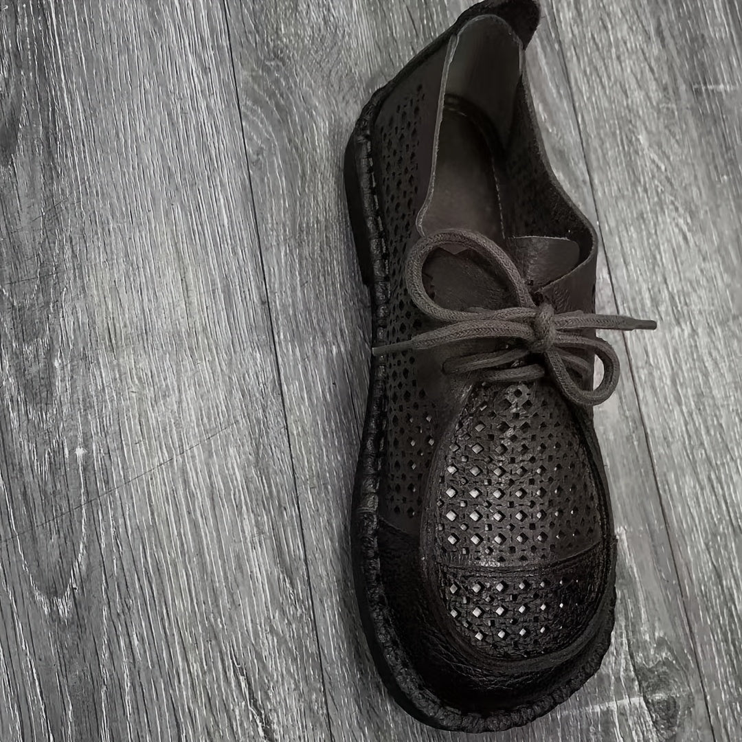 Zapatos vintage de mujer tipo Mary Jane con correa ajustable, transpirables, para todas las estaciones