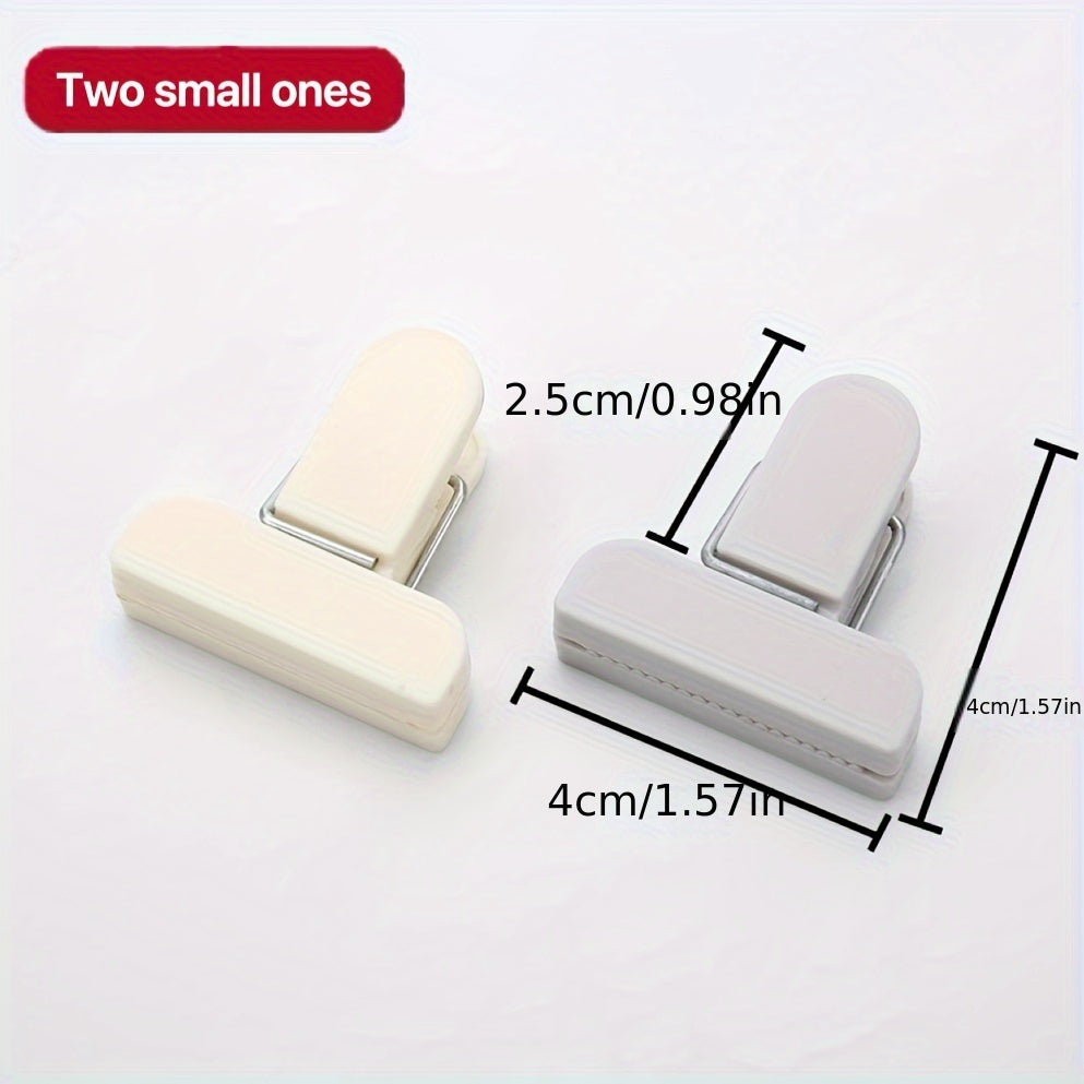 8 ta oziq-ovqat sumkasi kliplarining to'plami, oshxona uchun yuqori sifatli yopish kliplari, oziq-ovqatni yangi saqlash