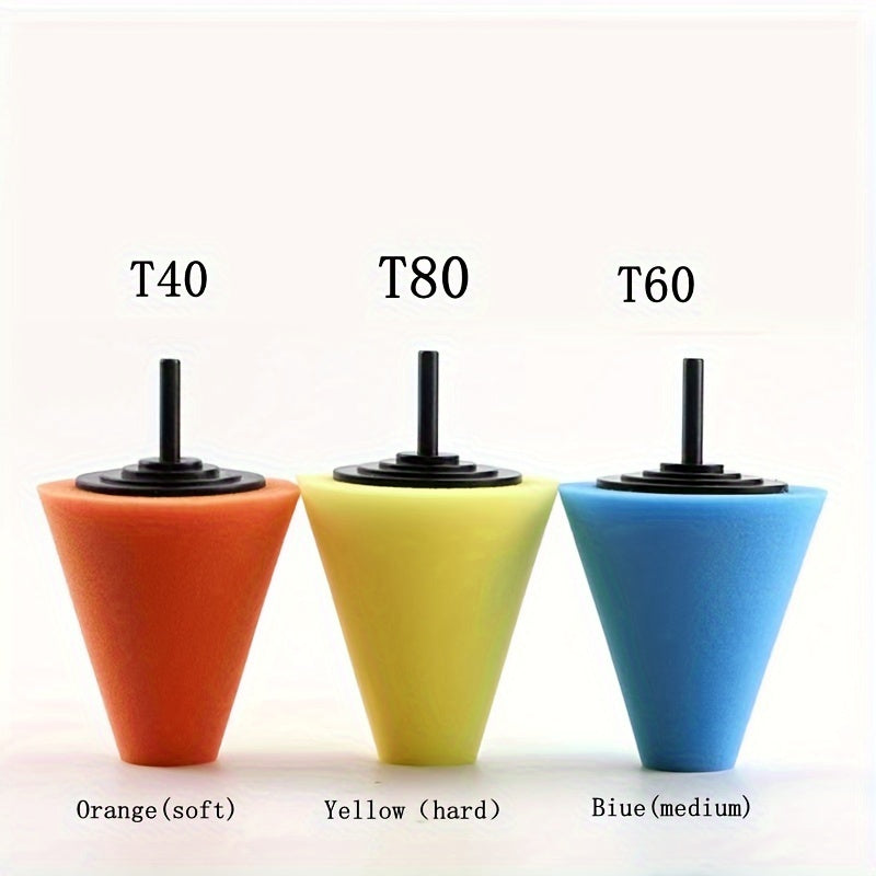 Esponja de pulido para llantas, bujes, rines, coche, motocicleta, barco, herramienta de pulido y detallado