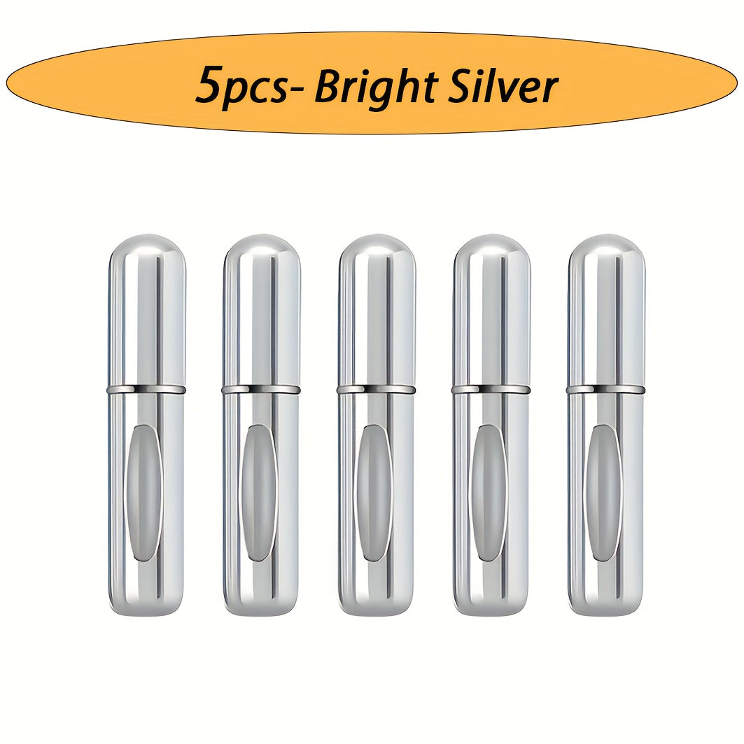Refillable 5ml Perfume Atomizer Bottle for Travel and Gifts for Men and Women